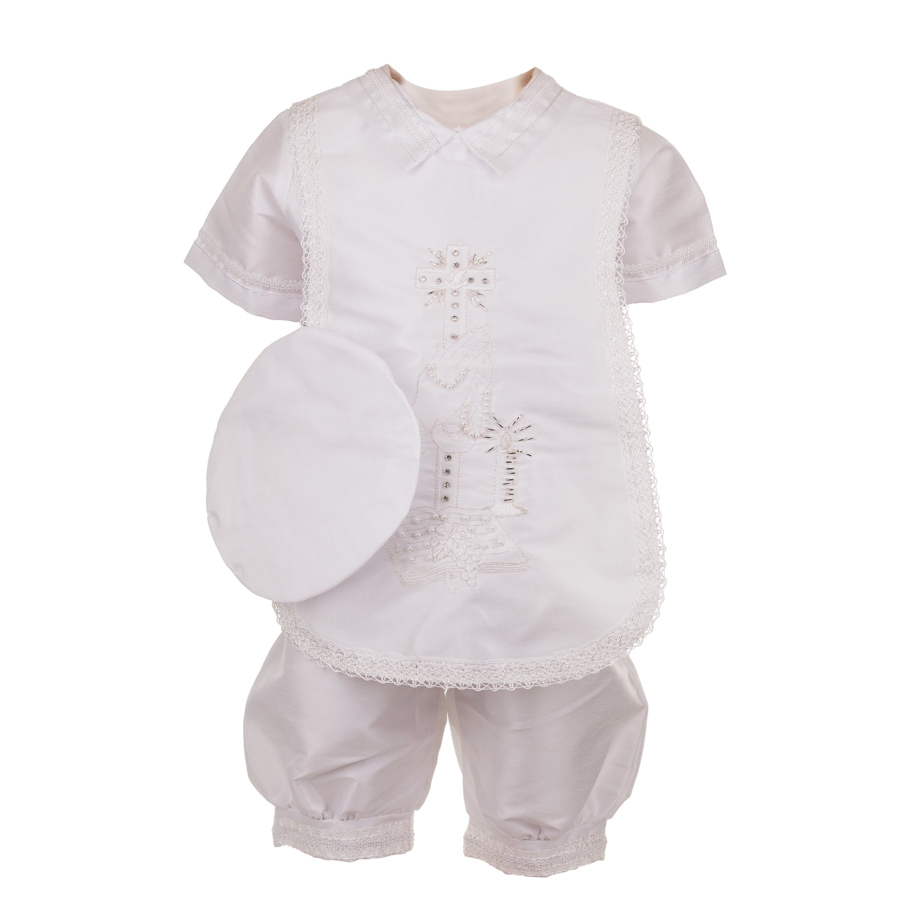 Buy Online Boys Baptism Outfit - 4-Piece Christening Set!