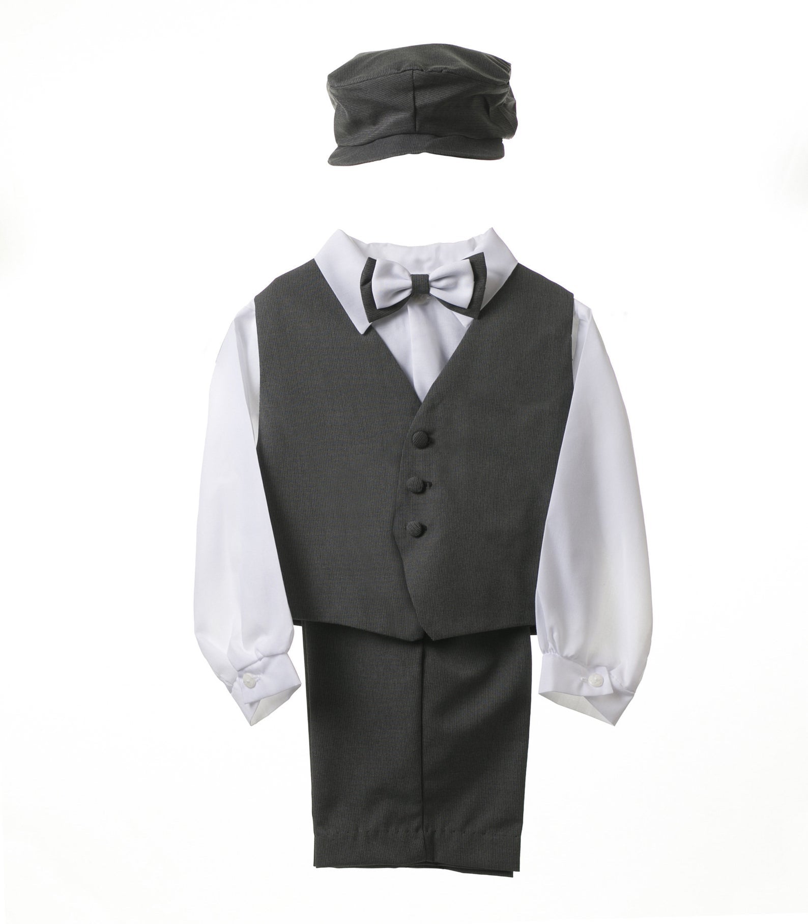 Baptism / Ring Bearer Outfit - Gray