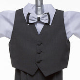Baptism / Ring Bearer Outfit - Gray